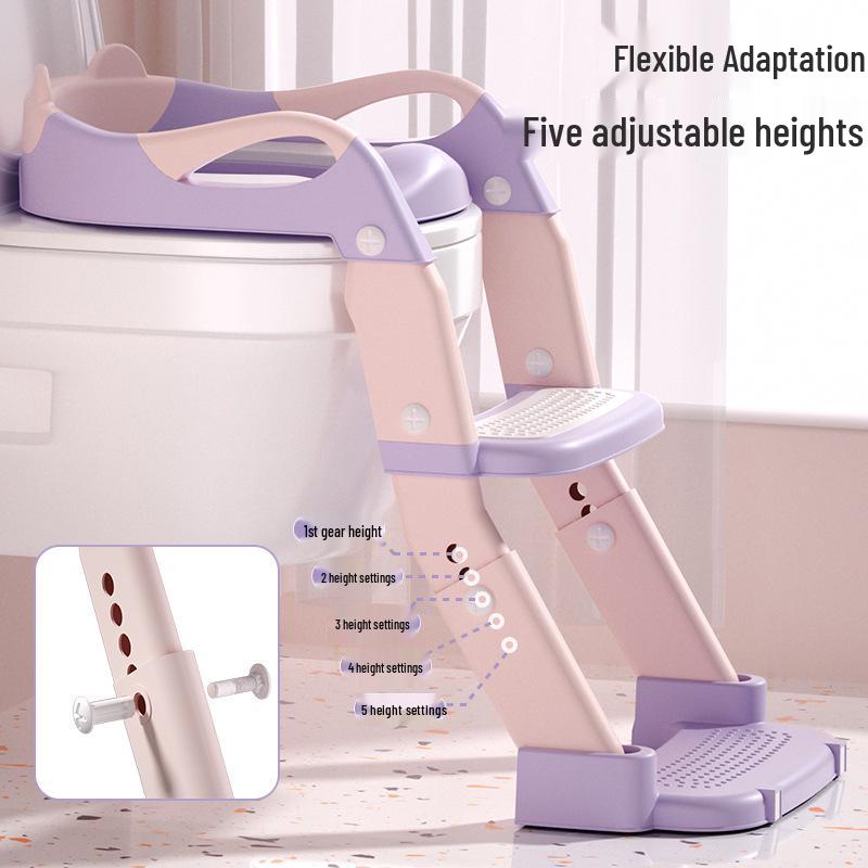 Foldable Child Toilet Seat & Step Stool Combo