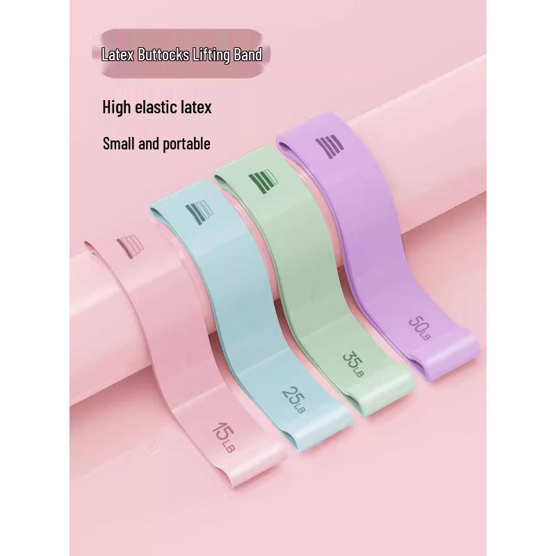 Yoga Resistance Band for Men & Women - Elastic Band for Hip Lifting, Sculpting, Strength Training, and Stretching.