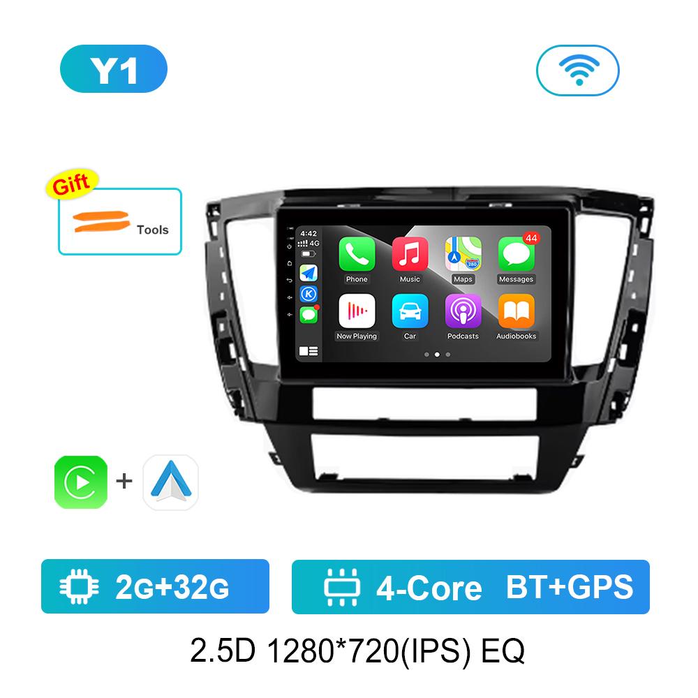

for Mitsubishi Pajero 2020 2021 Car Intelligent 9 Android System GPS Navi WiFi Bluetooth IPS Screen 4G Head Unit Cooling Fan