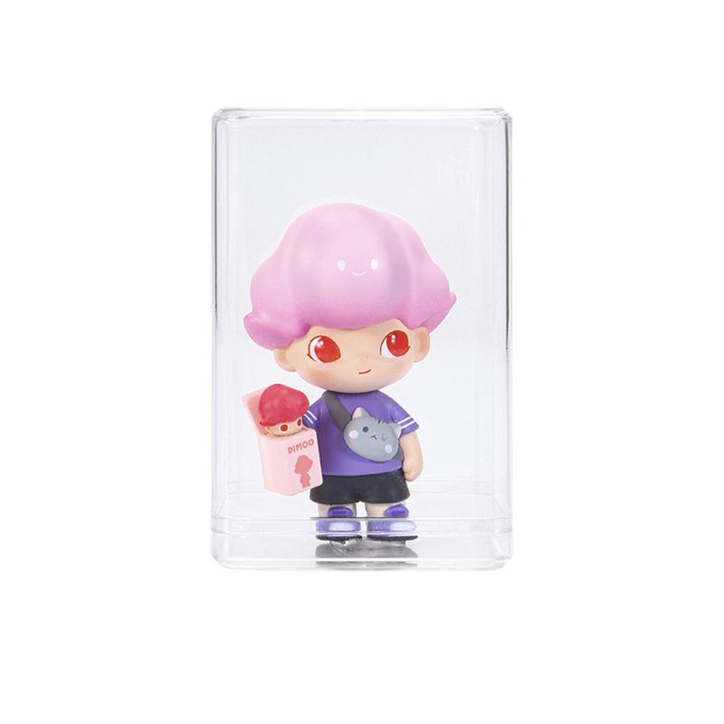 Transparent Dustproof Display Box for LEGO Figures and POP MART Dolls