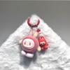 Plush Mini Cute Grain Sitting Labu Keychain Labu Bag Couple Pendant Cute Pendant Phone Chain
