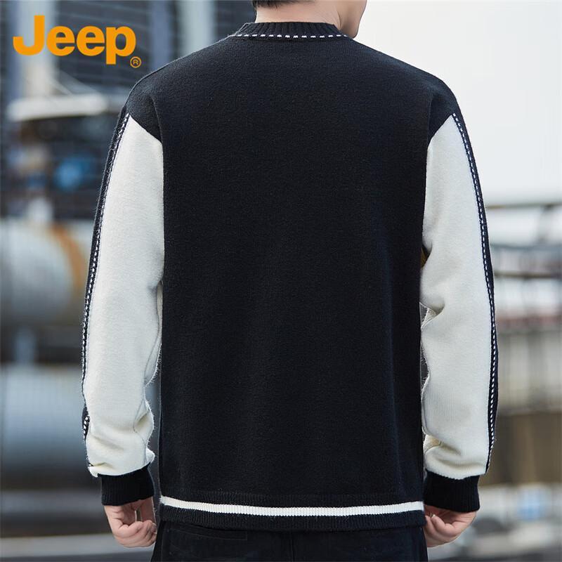 Jeep Men's Half-High Collar Knit Sweater