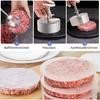 304 Stainless Steel Hamburger Meat Press Burger Patty Maker Mold Cake Grill Meat Tool Beef Pork Rice Press Making Molds 4