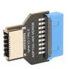 USB Front Panel Adapter 19PIN USB3.0 to Type C Front A Key Interface USB 3.0 19PIN Adapter for PC Motherboard 19PIN to