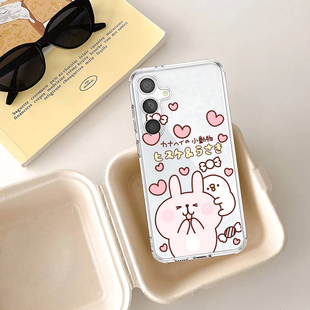 Cute K-KANAHEI Phone Case For Samsung Galaxy S25 S24 S23 S22 S21 FE Ultra Plus A32 A53 A13 A31 Soft Cover