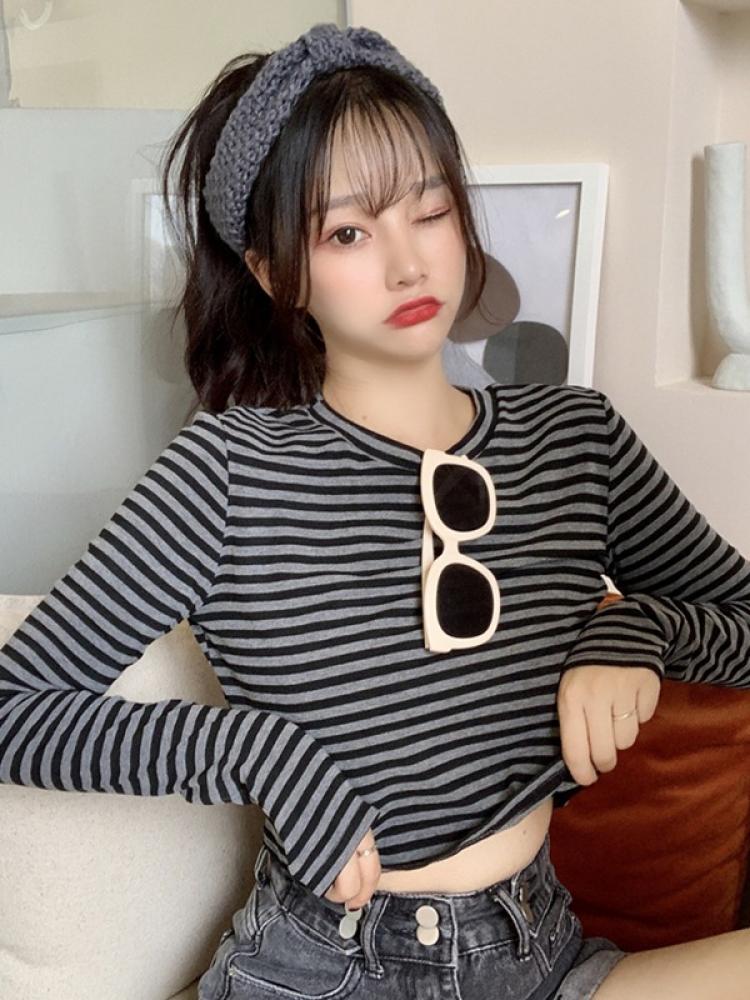 Ladies Korean Fashion Retro Wild Simple 