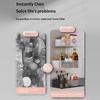 Heavy Duty Metal Magnetic Refrigerator Storage Rack Large Capacity Space Saving Organizer for Pantry Snacks