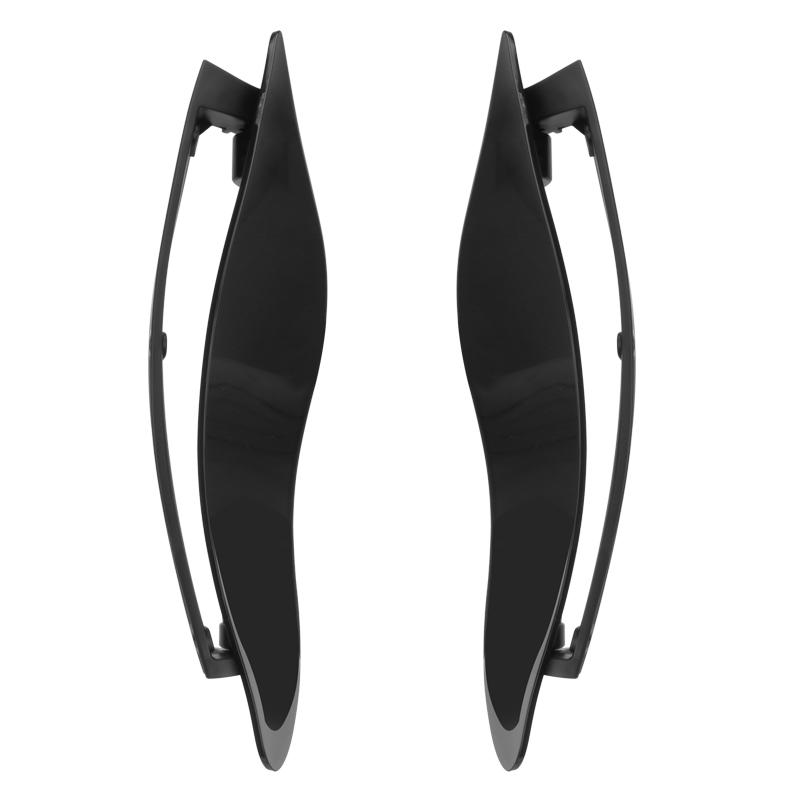 

Black Motorcycle Side Fairing Air Deflector Adjustable Wing Windshield For Harley Touring Electra Street Tri Glide CVO 14-22 чёрный