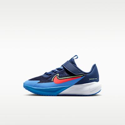 Nike Sonic Fly Midnight Navy Blue Crystal Hot Lava (PS) 28