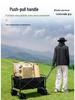 Portable Foldable Outdoor Camping and Shopping Cart with Large Capacity