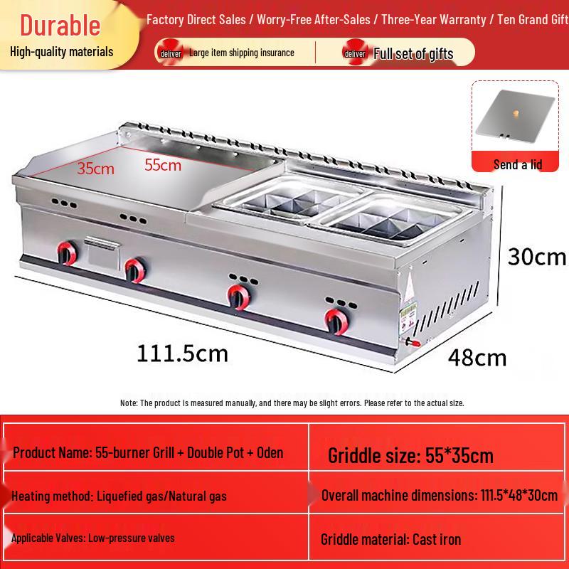 Multi-Functional Teppanyaki Grill & Pancake Fryer