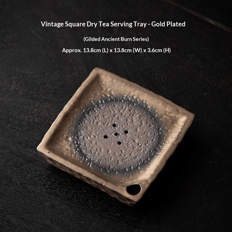 

Ancient Style Square Dry Bubble Tray Zen Home Teapot Holder Tea Tray Water Storage Base Small Tea Table
