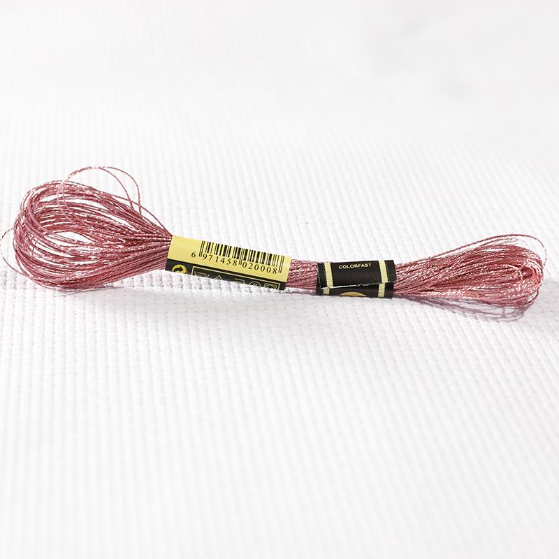 16M/roll Multi-color Gold And Silver Thread Computer Embroidery Gold Thread DIY Cross-stitch Metal Thread TJ20500