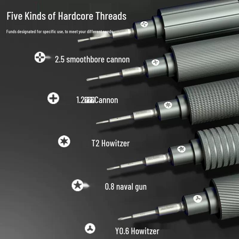 Repairman Little Cannon Magnetic iPhone Disassembly Screwdriver, Extra Hard