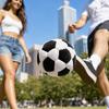 Soccer Sandbags, Soft Plush Football Sack with Spiral Fill, Portable Stress Relief Toy for Kids Adults for Outdoor Fun Foot Coordination Training