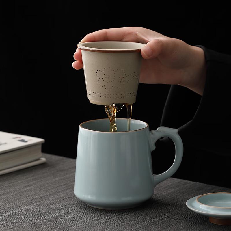 Tang Feng Ru Kiln Tea-Water Separation Office Cup