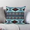 Navajo Native American Indian Square Pillowcase Polyester Linen Velvet Pattern Decor Throw Pillow Case Sofa Seater Cushion Cover