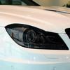 Skirta Mercedes Benz C klasės W204 C63 AMG 2011-2014 m. TPU priekinių žibintų plėvelė Skaidri Dūminė Juoda Automobilio Apsauginė PPF Lipdukas Iš anksto supjaustytas