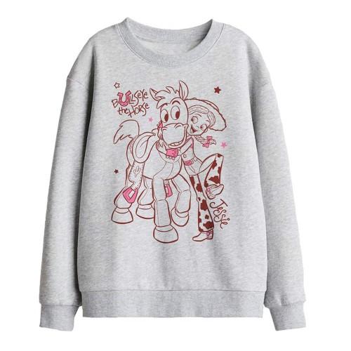 Toy Story Childrens/Kids Jessie & Bullseye Outline Sweatshirt