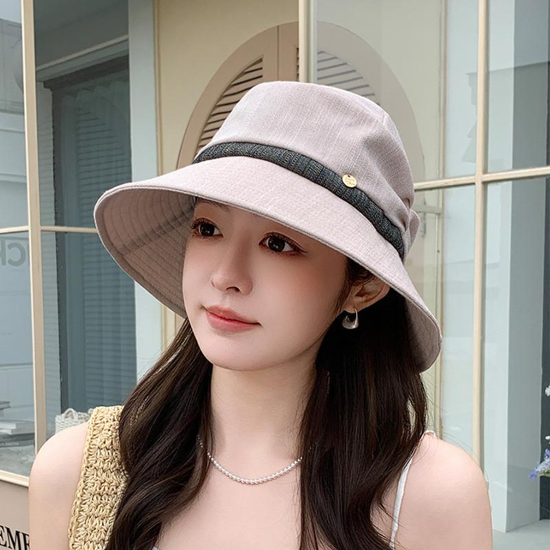 Sun Protection Fisherman Hat With Wide Brim For Summer Beach Vacation Sun Shade Fashion Accessory