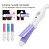 Mini Portable Deep Curly Bunches Ceramic Curling Heating Wave Curler Purple