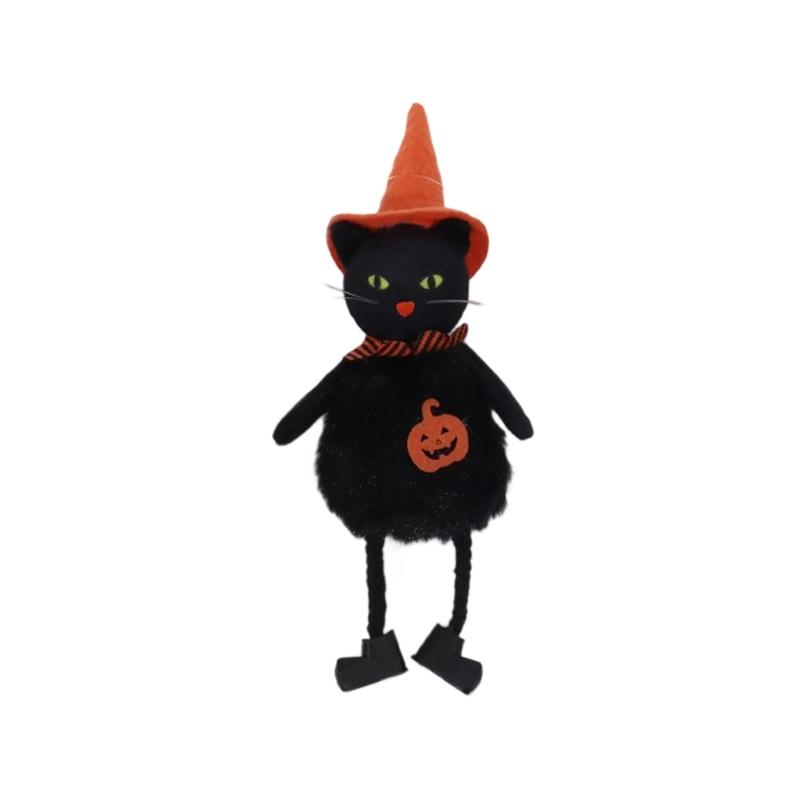 Soft Witch Pumpkins Doll Hanging Decoration Reusable Halloween Party Supplies for Kids Room Classroom Decorations