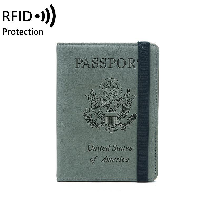 RFID Passport Holder: Multifunctional Travel Wallet for Ticket, Card & Document Protection
