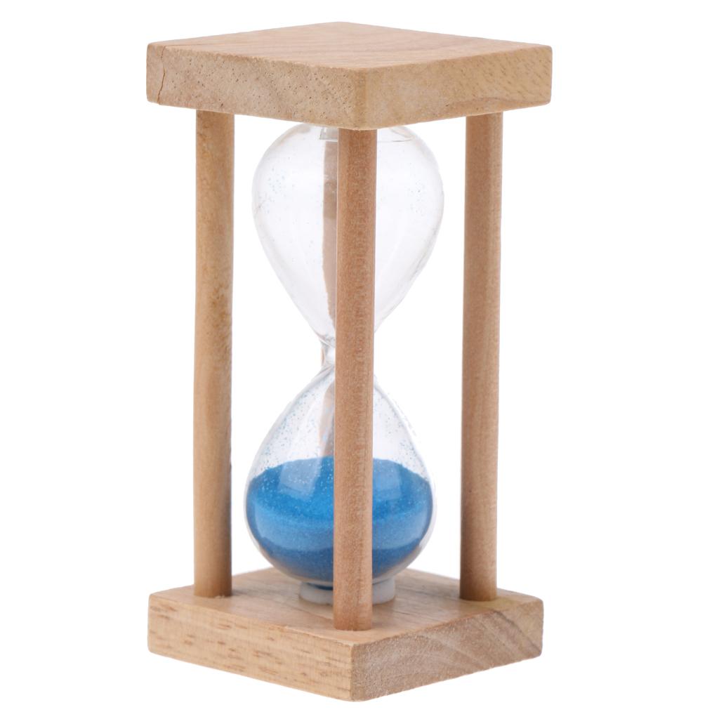 5 minutes wooden frame sandglass toothbrush timer hourglass tea timer decoration