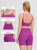 Women's Summer Yoga Set: High-Waisted Butt-Lifting Shorts & Padded Tank Top