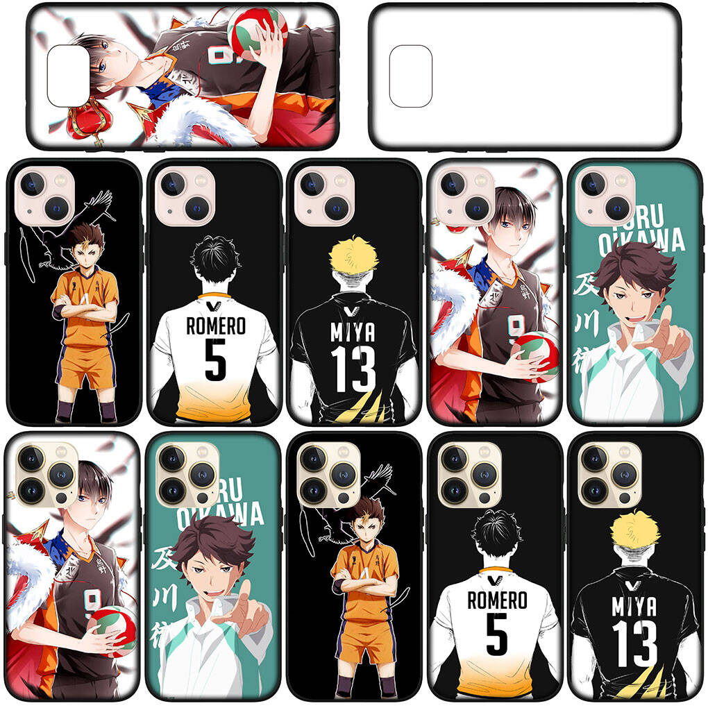 for Samsung Galaxy S25 S24 S23 iPhone 17 16 15 Xiaomi Redmi Note 14 13 12 11 Plus Pro Max XR Phone Case Lovely Haikyuu Hinata Shoyo OPPO Huawei Cover