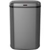 Automatic Kitchen Bin - LOGAN - KITCHEN MOVE - 58 L - Matt Grey Stainless Steel with Rim