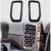 Carbon Fiber Car Center Console Side Air Vent Cover For 2024-2025 Ford Ranger