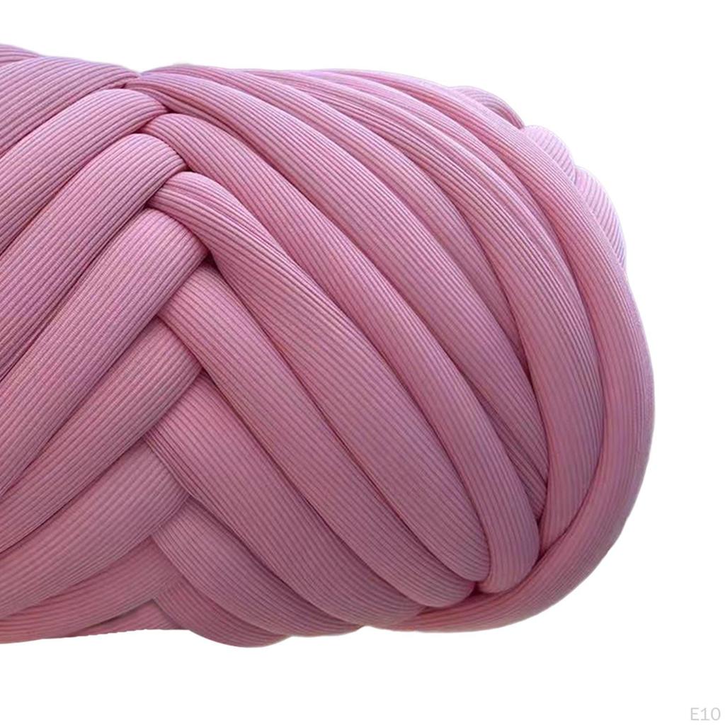 1000 G Filato Grosso, Diametro Bobina Jumbo 2,5 Cm, Lunghezza 80 M, Lavabile, Lavorato a Mano, Voluminoso