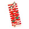 Weihnachts-Haarringe Niedliche Stirnbänder 3D-Design Kopfschmuck Weihnachtsgeschenk Weihnachts-Haarschmuck Hochelastisch 10 Stück/Set