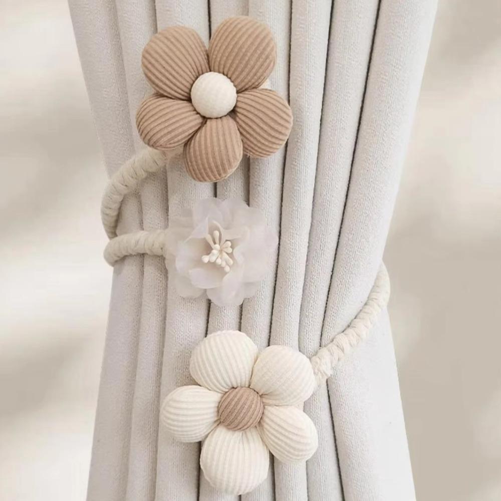 1 PCS Cartoon Window Curtain Buckles Elastic Band Curtain Rope Holders Curtain Tieback  Home Decor