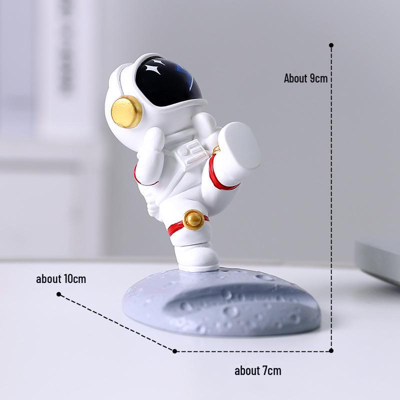 Adorable Lucky Cat Phone & Tablet Stand - Creative Cartoon Desktop Holder Ornament & Gift for Couples