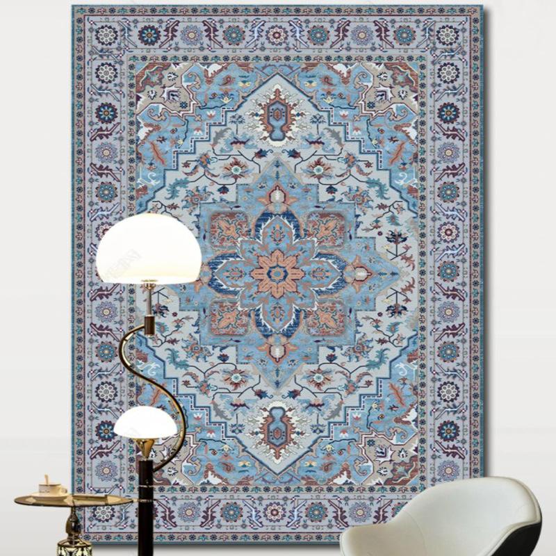 

Ретро Етнічні килими Турецький перський килим для вітальні Біля ліжка Спальні Вінтажний килимок Килимок для дверей Килим Великий килим 40*60cm