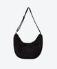 Shoopen Suede Half Moon Crossbody Bag Hpabggf907
