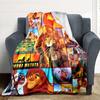 1Pc Lion Collage Blanket Soft And Comfortable Casual Warm Camping Travel Christmas Halloween Xmas Gift M924505