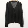 New ArriValS Open Run Women S looSe Fit V Neck Long SleeVe Sheer Cardigan ViScoS