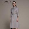 PORTS Women's Autumn/Winter Check Shirt Dress