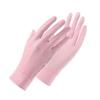 UV Protection Driving Gloves Women Lightweight Ice Silk Long Finger Anti-Slip Touchscreen Compatible Outdoor Cycling