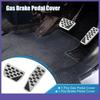 Gas Brake Pedal Cover Anti Slip TWO  for Jeep Wrangler JL 2018-up