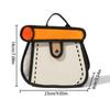 2026 Nuovo Anime Cartone Animato Bidimensionale Catena Borsa a Spalla in Tela da Donna Zaino da Ragazza Borsa Piccola Diagonale