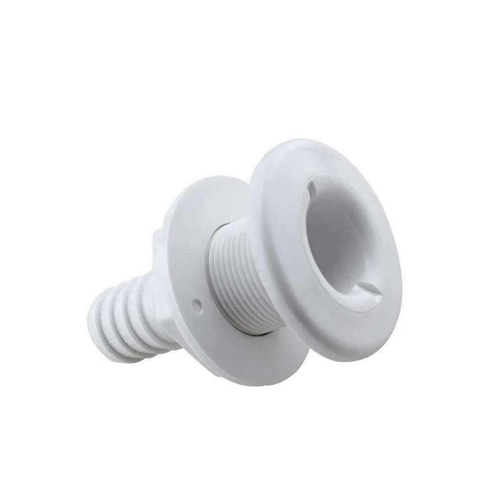 Racord de trecere prin coca, conector drept pentru furtun de 5/8, 3/4 1-1/2in, bărci, marine, accesorii marine, racord pentru furtun de trecere prin coca