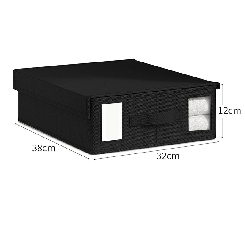 2024 Bed Sheet Fabric Storage Box Creative Finishing Storage Tool High Quality Quilt Cover Non-Woven Household Storage Box