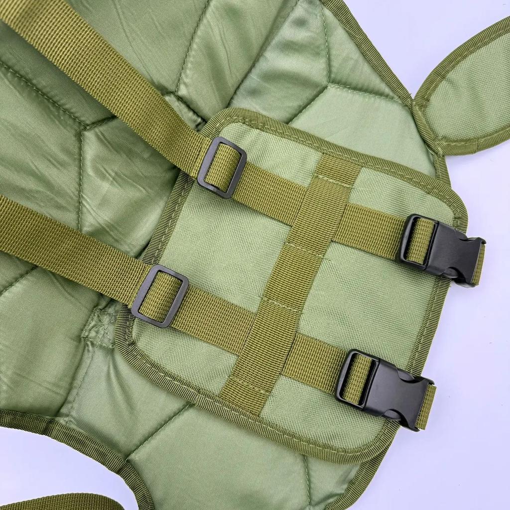 Turtle-Shaped Dog Life Vest for Small & Medium Dogs - Buoyant Summer Swimsuit for Water Play
