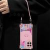 Smiley face is suitable for Huawei nova15 mobile phone case nova14 bracket case nova13/12 simple 11/10 with lanyard.