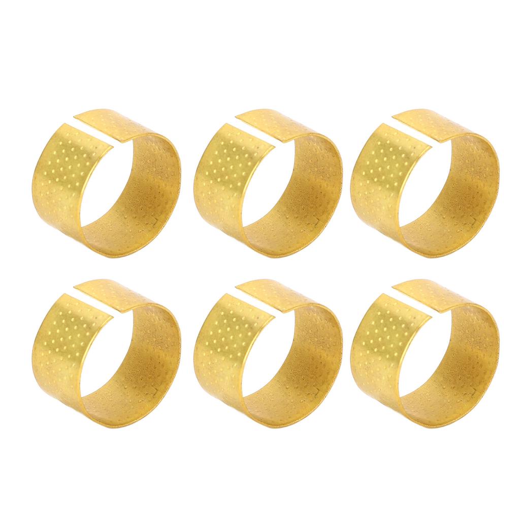 10 buc. Degetar de cusut Metal Curățare Ușoară Protecții pentru Degete de Cusut pentru Cusut de Mână Broderie Quilting