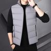 Korean Style Thick Striped Sleeveless Vest For Men Casual Warm